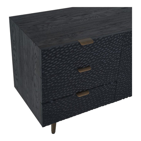 Breu Sideboard Black by Moe's Home at Eve Furniture