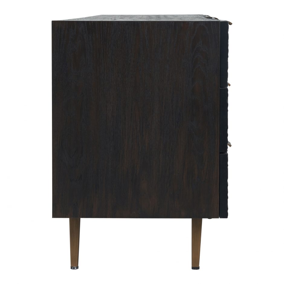 Breu Sideboard Black by Moe's Home at Eve Furniture