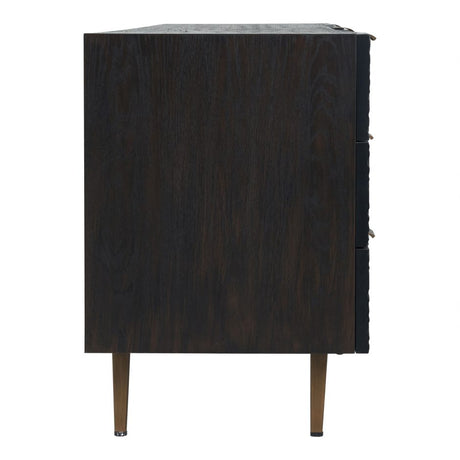 Breu Sideboard Black by Moe's Home at Eve Furniture