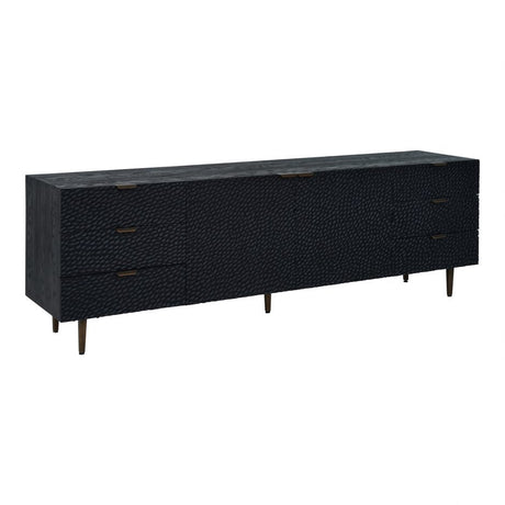 Breu Sideboard Black by Moe's Home at Eve Furniture