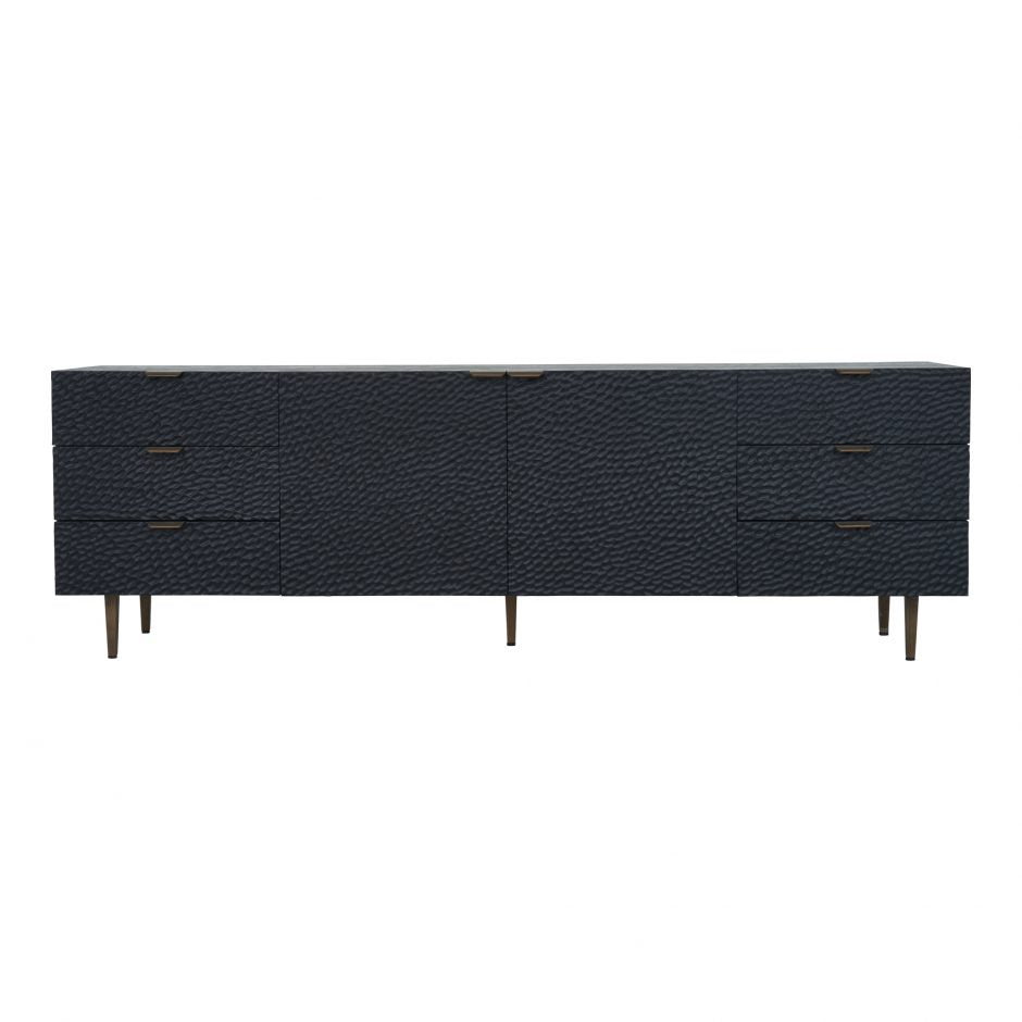 Breu Sideboard Black by Moe's Home at Eve Furniture
