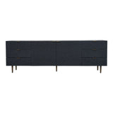 Breu Sideboard Black by Moe's Home at Eve Furniture