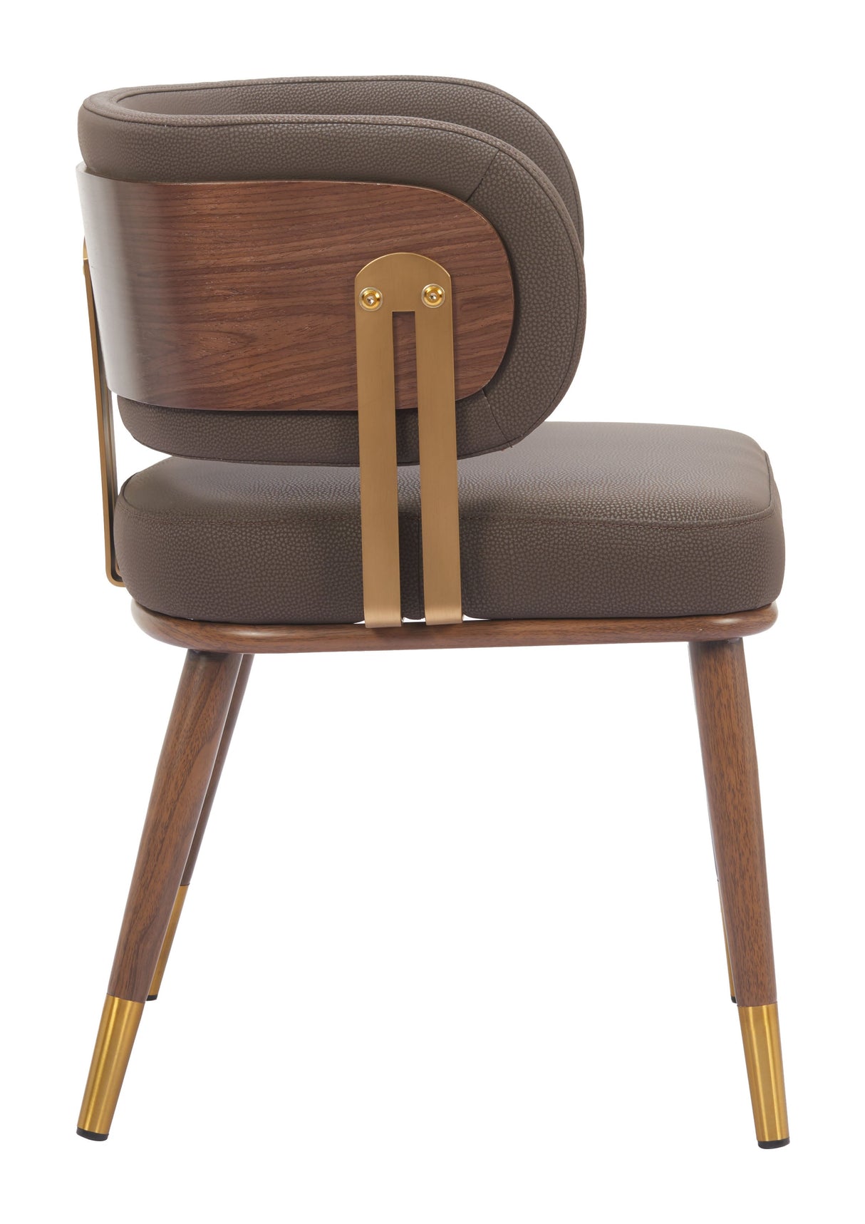 Brew Brown & Walnut Dining Chair by Zuomod at Eve Furniture
