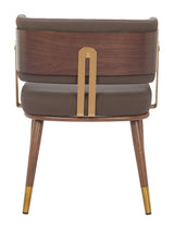 Brew Brown & Walnut Dining Chair by Zuomod at Eve Furniture