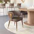 Brew Brown & Walnut Dining Chair by Zuomod at Eve Furniture