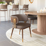 Brew Brown & Walnut Dining Chair by Zuomod at Eve Furniture