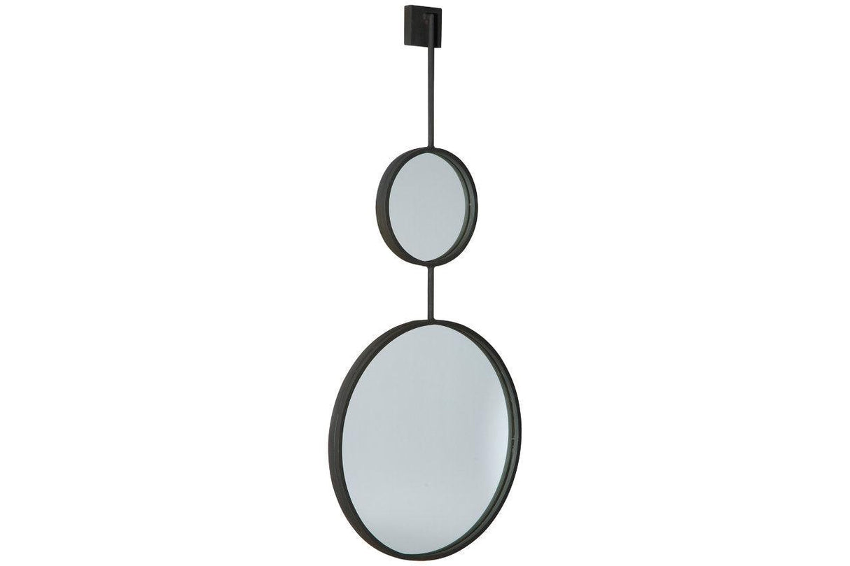 Brewer Black Accent Mirror by Ashley at Eve Furniture