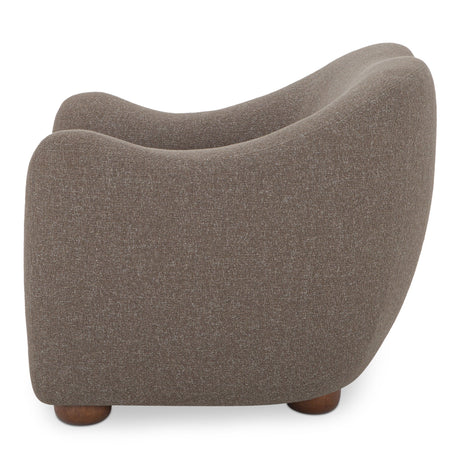 Bria Brown Accent Chair by MOES at Eve Furniture