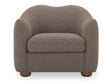 Bria Brown Accent Chair by MOES at Eve Furniture