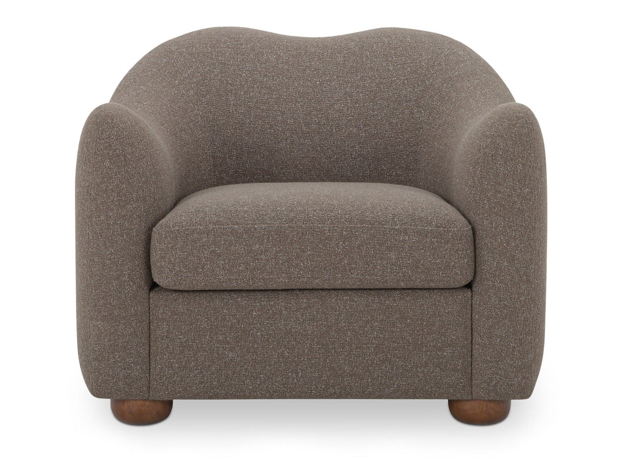 Bria Brown Accent Chair by MOES at Eve Furniture