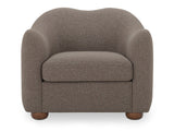 Bria Brown Accent Chair by MOES at Eve Furniture