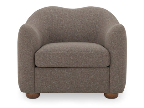 Bria Brown Accent Chair by MOES at Eve Furniture