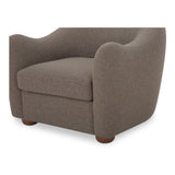 Bria Brown Accent Chair by Moe's Home at Eve Furniture
