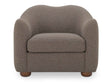 Bria Brown Accent Chair by Moe's Home at Eve Furniture