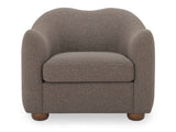 Bria Brown Accent Chair by Moe's Home at Eve Furniture