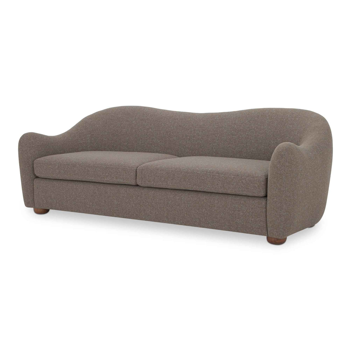 Bria Brown Sofa by Moe's Home at Eve Furniture