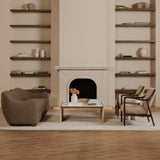 Bria Brown Sofa by Moe's Home at Eve Furniture