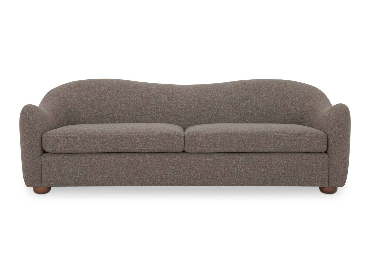 Bria Brown Sofa by Moe's Home at Eve Furniture