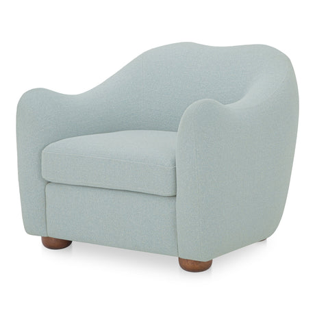 Bria Light Blue Accent Chair by MOES at Eve Furniture