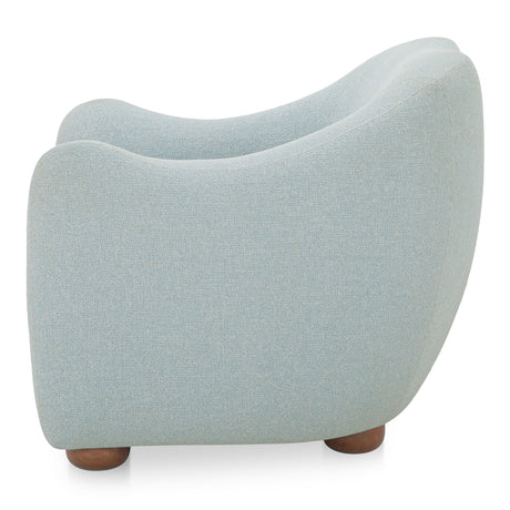 Bria Light Blue Accent Chair by MOES at Eve Furniture