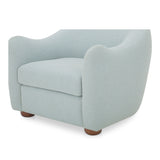 Bria Light Blue Accent Chair by MOES at Eve Furniture