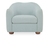 Bria Light Blue Accent Chair by MOES at Eve Furniture