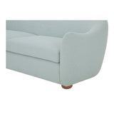 Bria Light Blue Sofa by Moe's Home at Eve Furniture