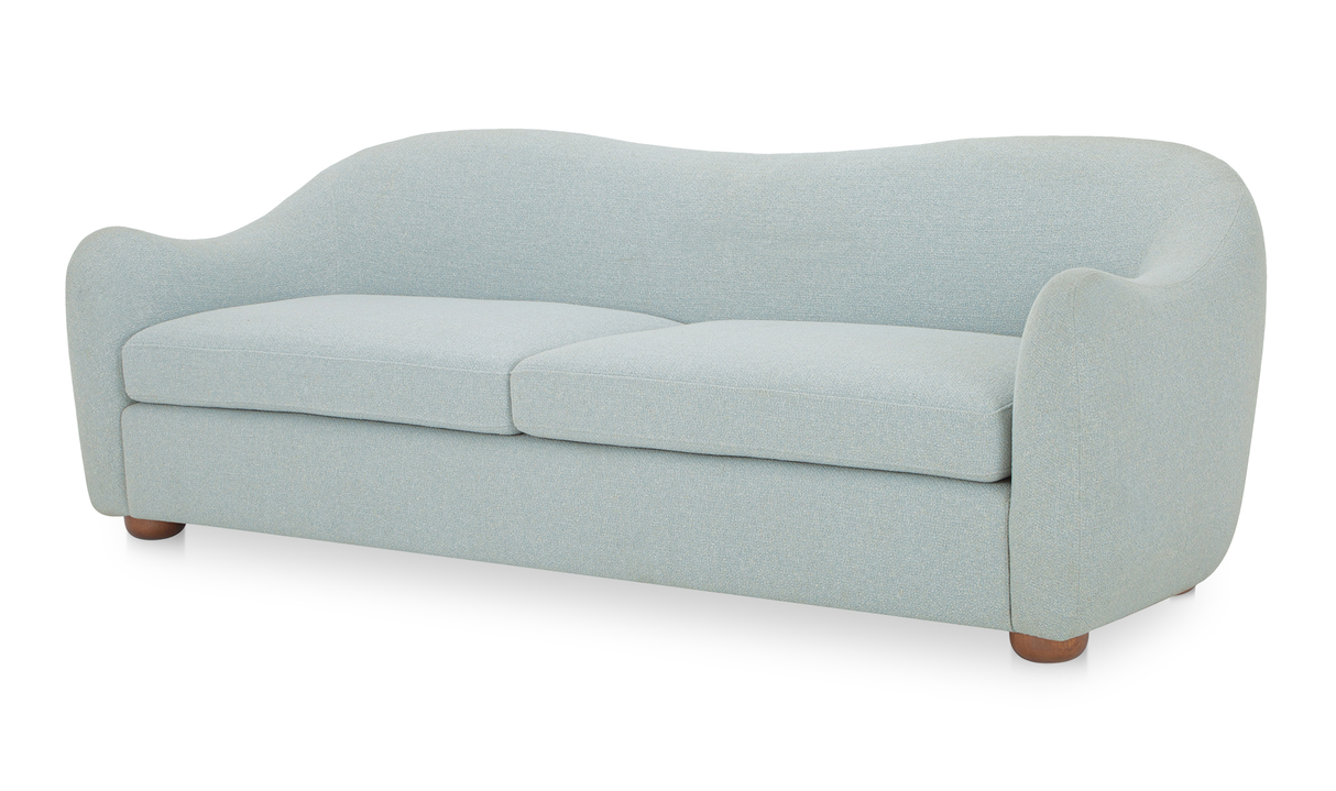 Bria Sofa Light Blue by Moe's Home at Eve Furniture