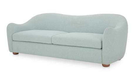 Bria Sofa Light Blue by Moe's Home at Eve Furniture