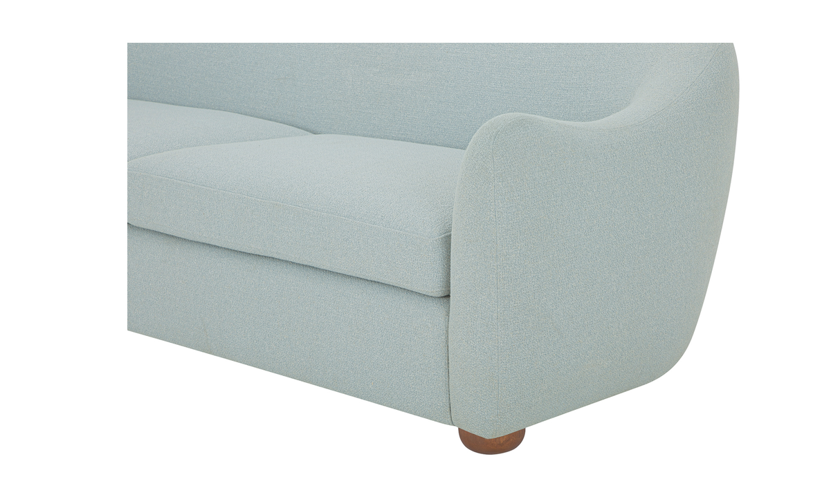Bria Sofa Light Blue by Moe's Home at Eve Furniture