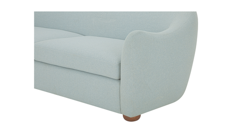 Bria Sofa Light Blue by Moe's Home at Eve Furniture