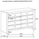 Briana Black 5-Piece Queen Storage Bedroom Set with Bookcase Headboard by Coaster at Eve Furniture
