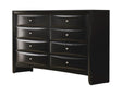 Briana Black Rectangular 8-Drawer Dresser by Coaster at Eve Furniture