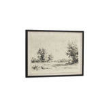 Briar Multi Color Framed Print On Linen by MOES at Eve Furniture