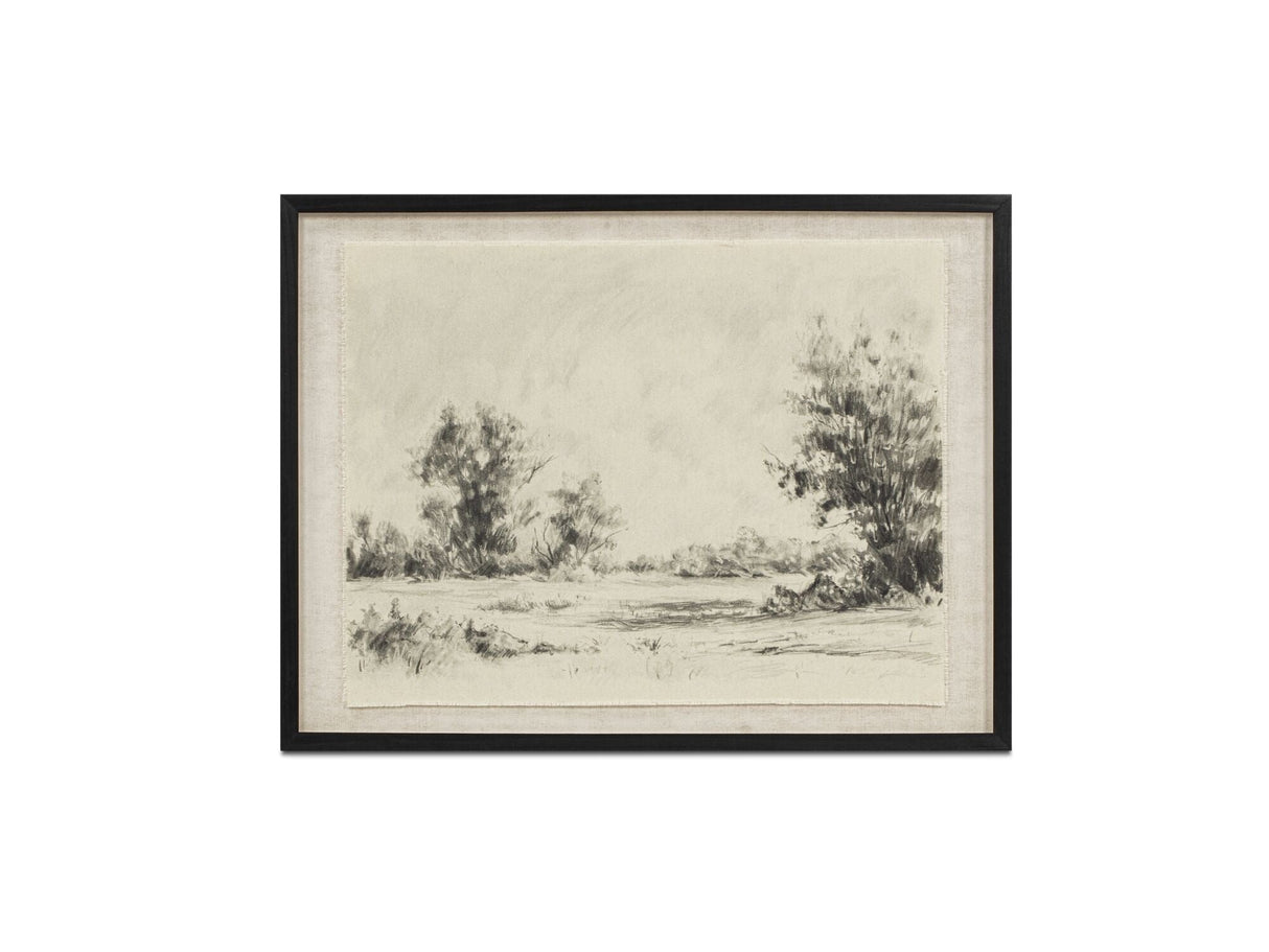 Briar Multi Color Framed Print On Linen by MOES at Eve Furniture