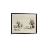 Briar Multi Color Framed Print On Linen by Moe's Home at Eve Furniture