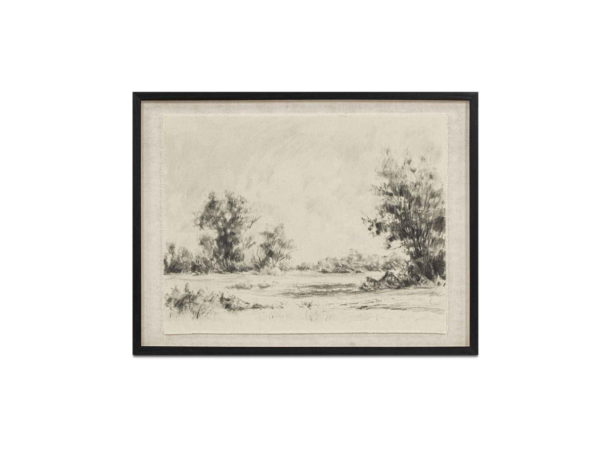 Briar Multi Color Framed Print On Linen by Moe's Home at Eve Furniture