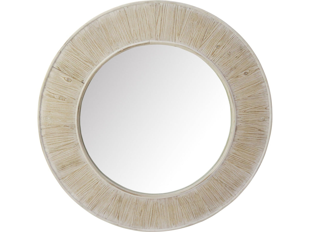 Briar Natural Wall Mirror by Crestview at Eve Furniture