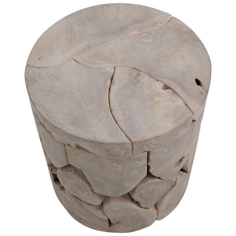 Briar Round Side Table by Dovetail at Eve Furniture