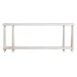 Briarcliff White Console Table by Crestview at Eve Furniture