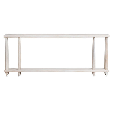 Briarcliff White Console Table by Crestview at Eve Furniture