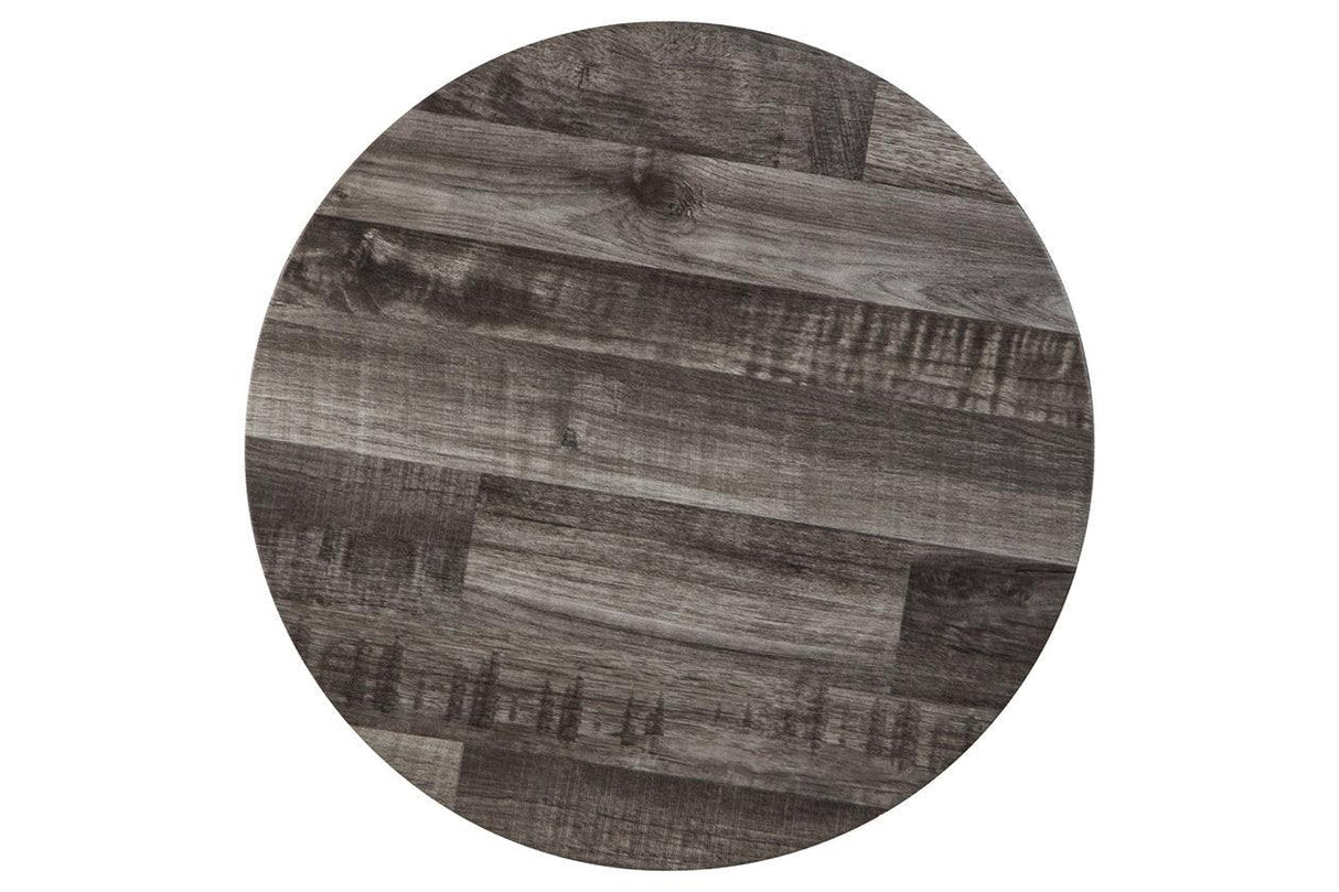 Briarsboro Black/Gray Accent Table by Ashley at Eve Furniture