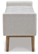 Briarson Beige/Brown Storage Bench by Ashley at Eve Furniture