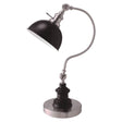 Briar Stain Nickel Table Lamp by Furniture of America at Eve Furniture