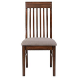 Briarwood Slat Back Dining Side Chair Mango Oak and Brown (Set of 2) by Coaster at Eve Furniture