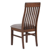 Briarwood Slat Back Dining Side Chair Mango Oak and Brown (Set of 2) by Coaster at Eve Furniture