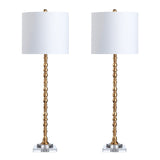 Brice Gold Buffet Lamp (Set of 2) by Crestview at Eve Furniture