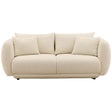 Briceida Sofa, Cream by Dovetail at Eve Furniture