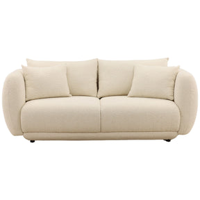 Briceida Sofa, Cream by Dovetail at Eve Furniture