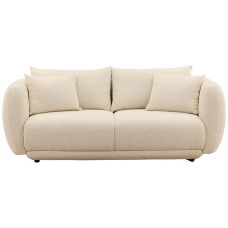 Briceida Sofa, Cream by Dovetail at Eve Furniture